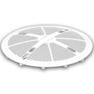 Tampa F.S.B para Dreno de Fundo Branca com Kit Parafusos SODRAMAR