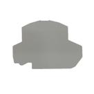 Tampa Fechamento Borne Duplo BTWI 24A 2,5mm² Weg
