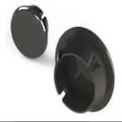 Tampa furo 1/2 nylon nyl-043 preto - kit 50 pcs Tampa furo 1/2 nylon nyl-043 preto - kit 50 pcs