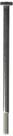 Tampa hexagonal de aço inoxidável Bolt Hillman de 1/4-20 x 13 cm, pacote com 25