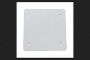 Tampa impermeável em branco de plástico de 2 vias Sigma Electric