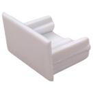 Tampa Inferior P/ Maxim-ar Folhas 90 Suprema Branco 6 Peças