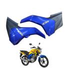 Tampa Lateral Cg Titan 150 Modelo 2014 / 2014 Par Completa Lado Filtro / Bateria