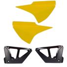 Tampa Lateral Com Complemento Titan150 Amarelo 2004 A 2008