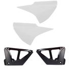 Tampa Lateral Com Complemento Titan150 Branco 2004 A 2008