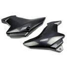 Tampa Lateral Factor 125 13/16 Preto Injetado Par Tampa Lateral Factor 125 13/16 Preto Injetado Par