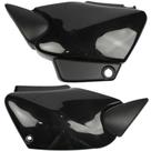 Tampa Lateral Preto Titan Fan 125 Até 08 Injetado Par Sportive 561 0001