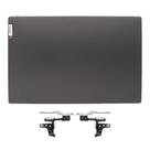 Tampa LCD traseira e tampa superior para Lenovo ideapad 5-15 cinza
