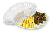 Tampa Microondas Bpa Free Protetora Alimento Comida Cozinha!