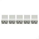 Tampa Montante Suprema Nyl357 PAra Perfil C/ 5 Branco Tampa Montante Suprema Nyl357 PAra Perfil C/ 5 Branco