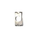 Tampa para 1 tomada redonda 3/4'' galvanizada - wale