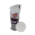 Tampa para Copo de 770ml Sem Furo transparente PP Ultratherm com 50 unidades