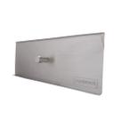 Tampa Para Fogão A Lenha Napoly 50x21cm Inox 430 Brilhante Tampa Para Fogão A Lenha Napoly 50x21cm Inox 430 Brilhante