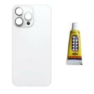 Tampa Para iPhone 13 Pro Mx Branco Cola 3ml Lente