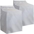 Tampa para lavadora e secadora MLTYCZY Heavy-Duty Waterproof Silver