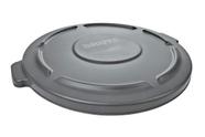 Tampa para Lixeira Rubbermaid Brute Redonda Cinza 57 cm