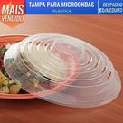 Tampa para Micro-ondas Anti Respingo Cozinha Limpa Praticidade Organização Proteção dos Alimentos 26 Tampa para Micro-ondas Anti Respingo Cozinha Limpa Praticidade Organização Proteção dos Alimentos 26