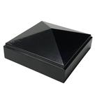 Tampa para Poste Decorex Hardware 10 x 10 cm em Alumínio Preto Tampa para Poste Decorex Hardware 10 x 10 cm em Alumínio Preto