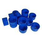 Tampa Para Tubete 3cm Azul Royal Brilhante - 500 Unidades Tampa Para Tubete 3cm Azul Royal Brilhante - 500 Unidades