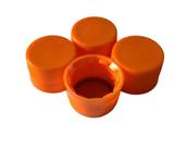 Tampa Plástica Laranja Alta 28mm C/ Lacre Para Garrafa Pet 1000un Tampa Plástica Laranja Alta 28mm C/ Lacre Para Garrafa Pet 1000un