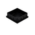 Tampa Ponteira Interna Embutir Metalon 40mm X 40 mm KIT 10 PEÇAS