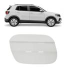 Tampa Portinhola Tanque Combustível Volkswagen T Cross Sense 2020 2021 2022 2023 Branco Sólido Puro Original