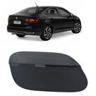 Tampa Portinhola Tanque Combustível Volkswagen Virtus Highline 2018 2019 2020 2021 2022 2023 2024 2025 2026 Preto Ninja Original