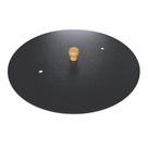 Tampa Preta para Disco de Arado, Caçarola Ø43cm Aço Qualinox