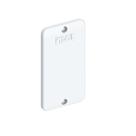 Tampa Pvc Cega Para Condulete 3/4" Branco Inpol