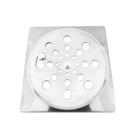 Tampa Ralo Grelha Quadrado 10x10cm Inox Função Abre / Fecha Tampa Ralo Grelha Quadrado 10x10cm Inox Função Abre / Fecha