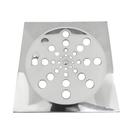 Tampa Ralo Grelha Quadrado 15x15cm Inox Função Abre / Fecha