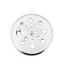 Tampa Ralo Grelha Redonda 10x10cm Inox Função Abre / Fecha