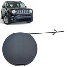 Tampa Reboque Parachoque Dianteiro Jeep Renegade Limited Edition 2016 2017 2018 Preto Texturizado