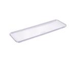Tampa Retangular enCaixa em Poliestireno Transparente T3 21,9x7,3x0,85cm - Plasutil Tampa Retangular enCaixa em Poliestireno Transparente T3 21,9x7,3x0,85cm - Plasutil