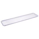 Tampa Retangular enCaixa em Poliestireno Transparente T4 29,2x7,3x0,85cm - Plasutil Tampa Retangular enCaixa em Poliestireno Transparente T4 29,2x7,3x0,85cm - Plasutil