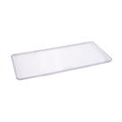 Tampa Retangular enCaixa em Poliestireno Transparente T7 29,2x14,6x0,85cm - Plasutil