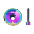 Tampa Superior De Alumínio Ultra Leve 5.2g TANKE Para Garfo De Bicicleta 28.6mm