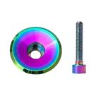 Tampa Superior De Alumínio Ultra Leve 5.2g TANKE Para Garfo De Bicicleta 28.6mm