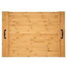 Tampa superior de fogão Umiboo Solid Bamboo para gás ou eletricidade