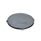 Tampa Tampão De Chão T060 Em Alumínio Circular Simples 60Cm