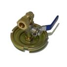 Tampa Tanque Combustivel T112 T113 R112 R113 Inferior Com Registro 12mm 320654A.