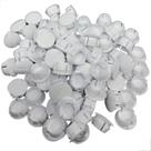Tampa Tapa Furo Para Esquadrias Com 100Pcs Branco Nyl042