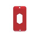 Tampa Tomada Vertical Condulete 1/2 e 3/4 Vermelho Masster Tampa Tomada Vertical Condulete 1/2 e 3/4 Vermelho Masster