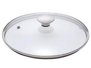 Tampa Tramontina de Vidro Temperado com Pegador Inox 24cm
