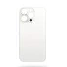 Tampa Traseira De Vidro Para ip 13 Pro Mx Branco