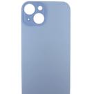 Tampa Traseira De Vidro Para iPhone 15 Azul