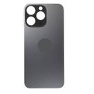Tampa Traseira De Vidro Para iPhone 15 Pro Preto Tampa Traseira De Vidro Para iPhone 15 Pro Preto