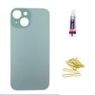 Tampa Traseira De Vidro Para iPhone 15 Verde + Cola 3ml
