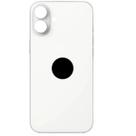 Tampa Traseira De Vidro Para iPhone 16 Branco