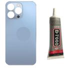 Tampa Traseira Para ip 13 Pro Max Azul Cola 110ml